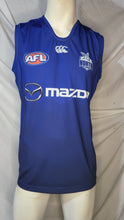 Load image into Gallery viewer, 2020 North Melbourne Kangaroos AFL TRAINING Player Issue Guernsey BLUE
