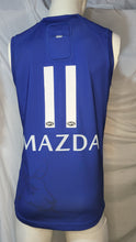 Load image into Gallery viewer, 2020 North Melbourne Kangaroos AFL TRAINING Player Issue Guernsey BLUE
