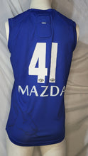 Load image into Gallery viewer, 2020 North Melbourne Kangaroos AFL TRAINING Player Issue Guernsey BLUE
