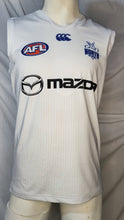 Load image into Gallery viewer, 2020 North Melbourne Kangaroos AFL TRAINING Player Issue Guernsey WHITE
