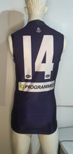 Load image into Gallery viewer, 2014 Fremantle Dockers AFL HOME Player Issue Guernsey
