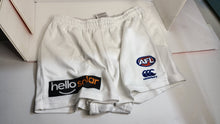 Load image into Gallery viewer, 2020 North Melbourne Kangaroos AFL Player Issue Shorts
