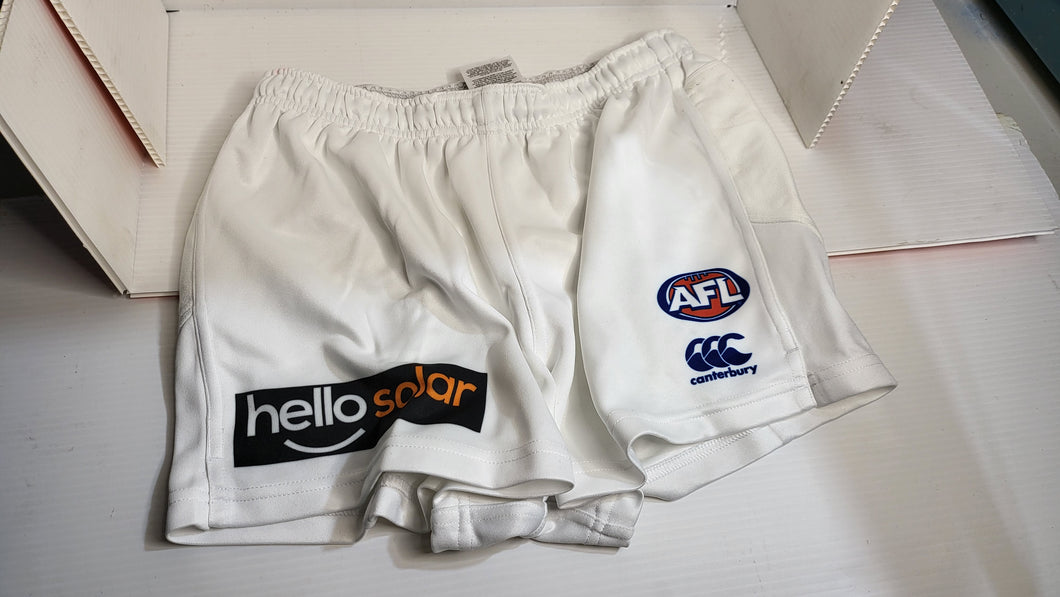 2020 North Melbourne Kangaroos AFL Player Issue Shorts