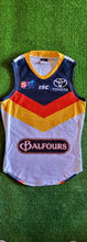 Load image into Gallery viewer, 2019 Adelaide Crows SANFL AWAY Player Issue Guernsey - NO GPS
