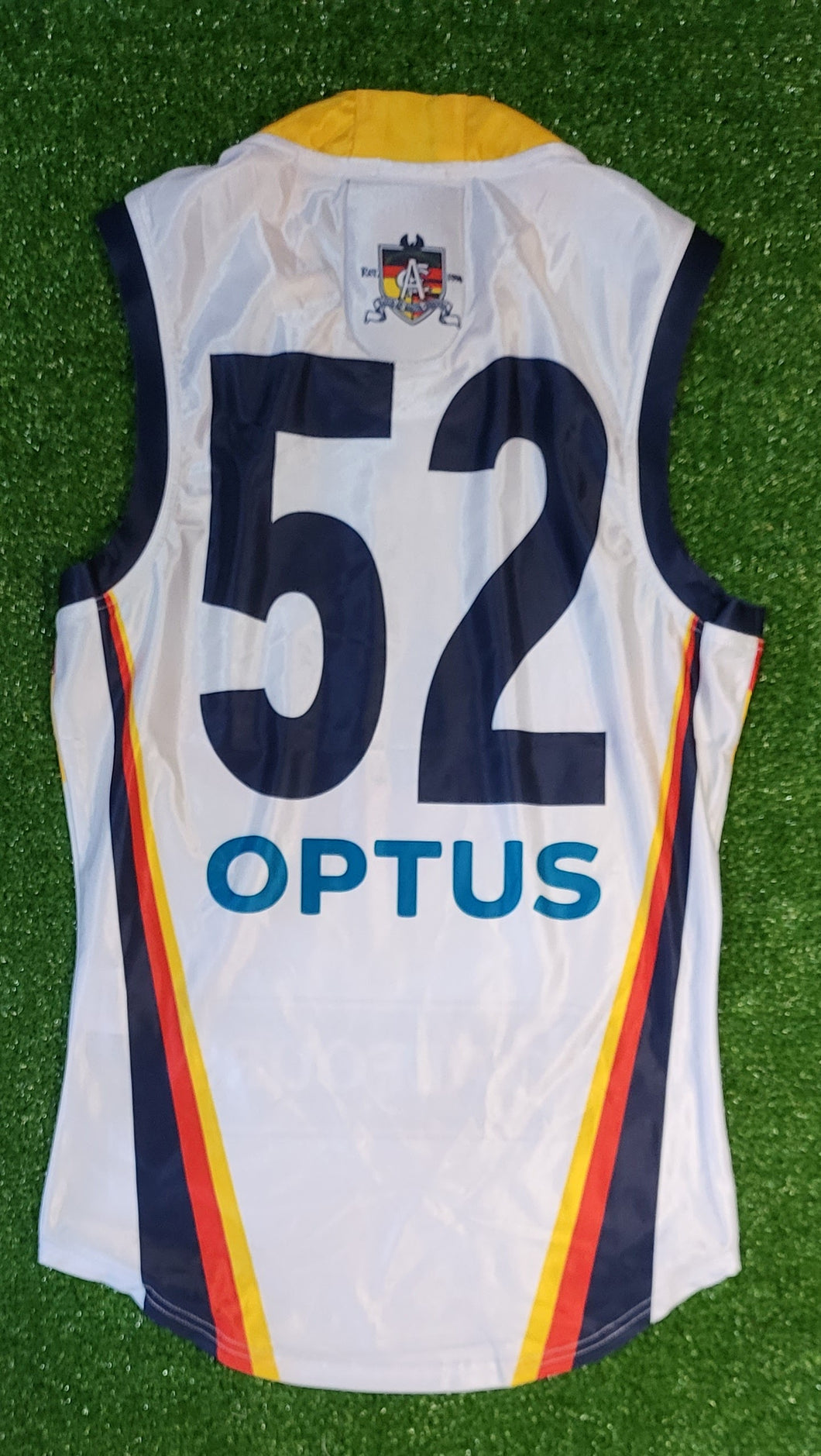 2020 Adelaide Crows SANFL AWAY Player Issue Guernsey