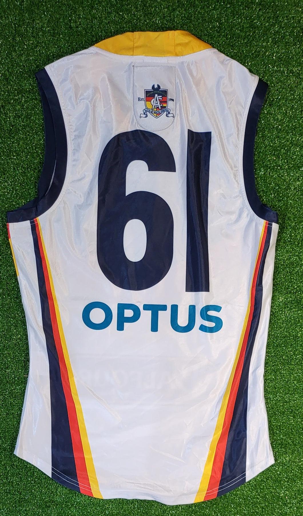 2020 Adelaide Crows SANFL AWAY Player Issue Guernsey