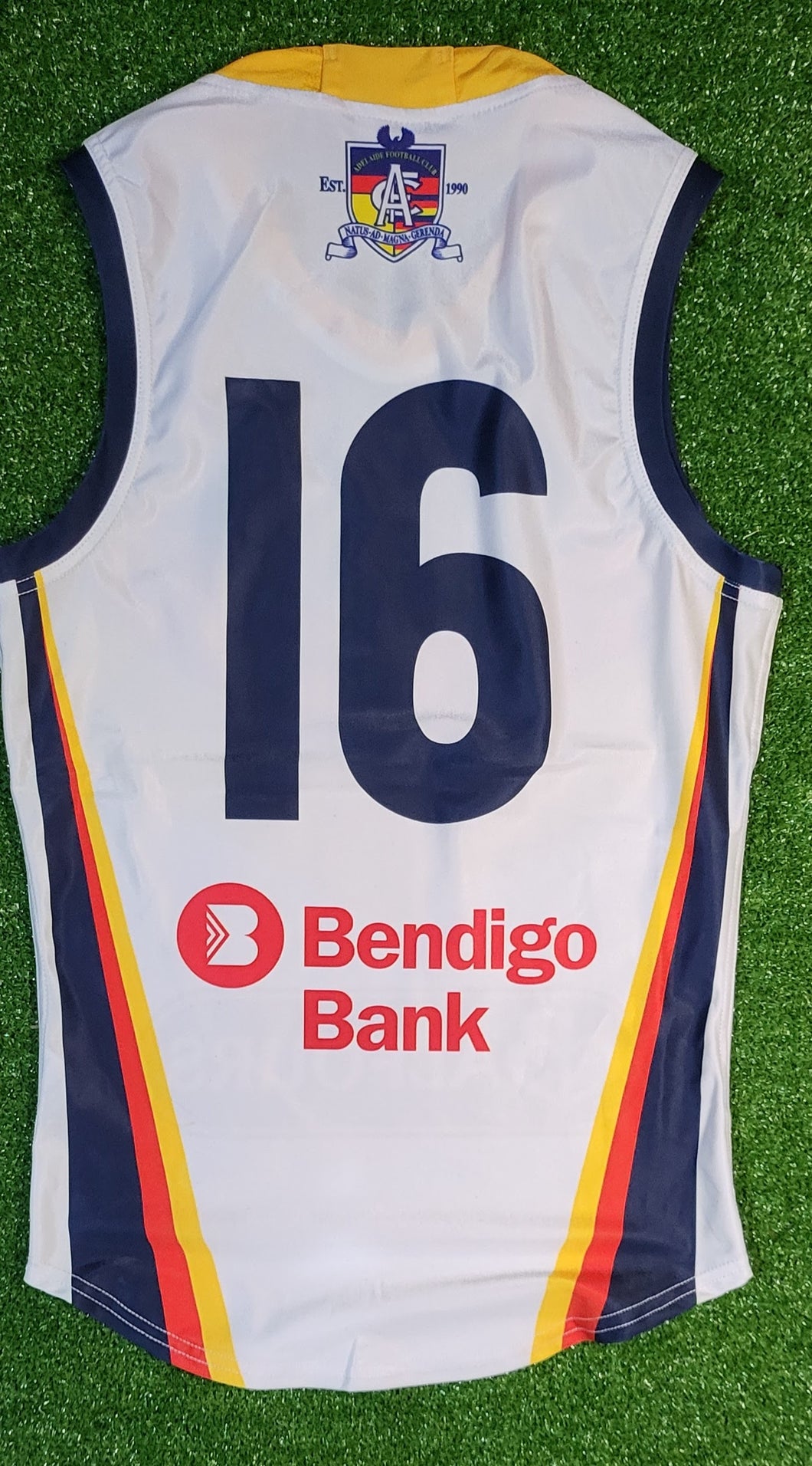 2019 Adelaide Crows SANFL AWAY Player Issue Guernsey - NO GPS