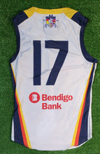 Load image into Gallery viewer, 2019 Adelaide Crows SANFL AWAY Player Issue Guernsey with GPS
