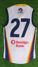 Load image into Gallery viewer, 2019 Adelaide Crows SANFL AWAY Player Issue Guernsey - NO GPS
