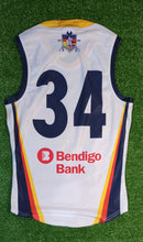 Load image into Gallery viewer, 2019 Adelaide Crows SANFL AWAY Player Issue Guernsey - NO GPS
