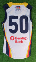 Load image into Gallery viewer, 2019 Adelaide Crows SANFL AWAY Player Issue Guernsey with GPS
