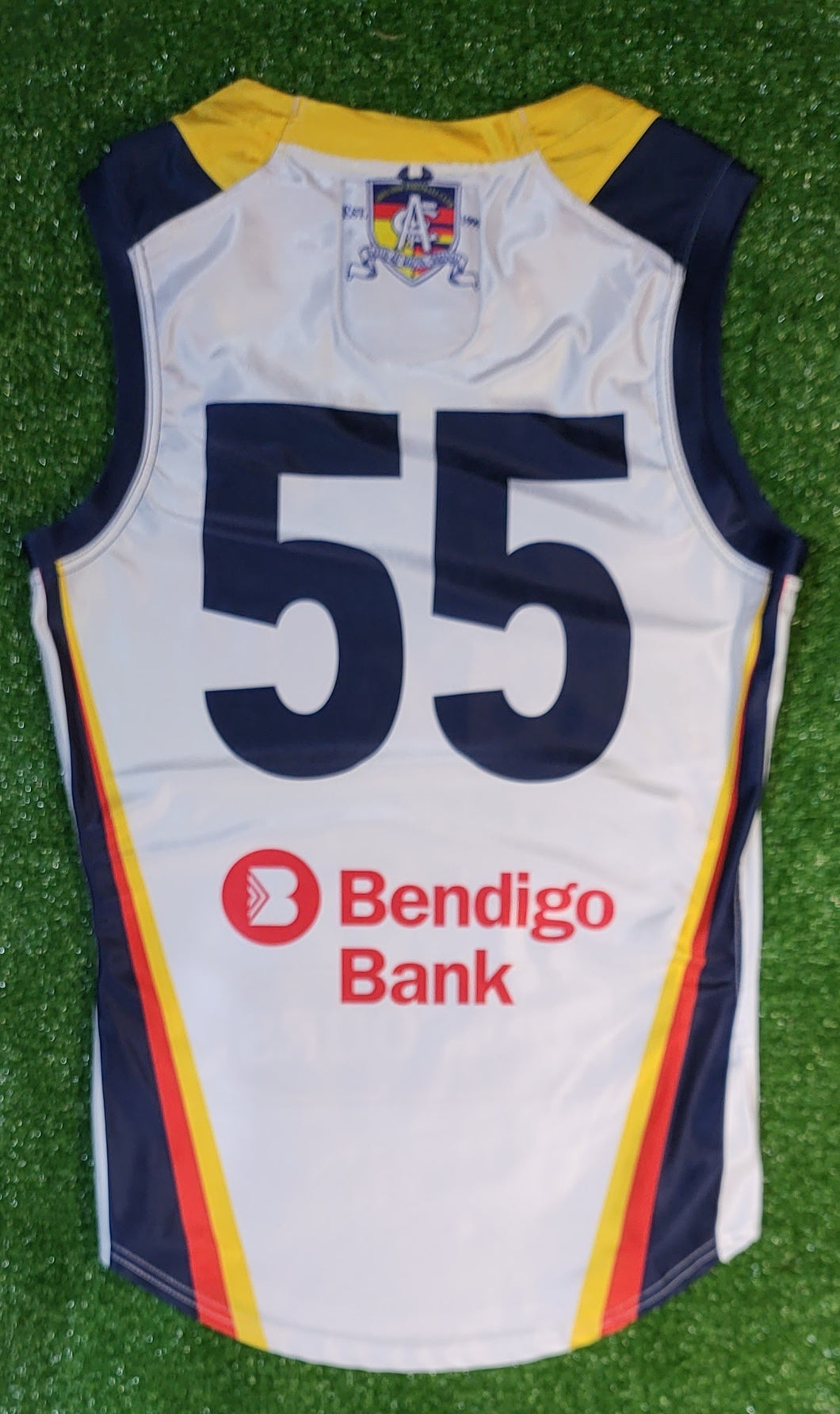 2019 Adelaide Crows SANFL AWAY Player Issue Guernsey with GPS