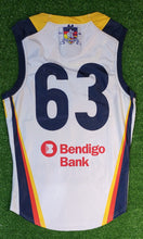 Load image into Gallery viewer, 2019 Adelaide Crows SANFL AWAY Player Issue Guernsey with GPS
