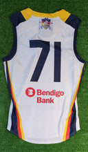 Load image into Gallery viewer, 2019 Adelaide Crows SANFL AWAY Player Issue Guernsey with GPS
