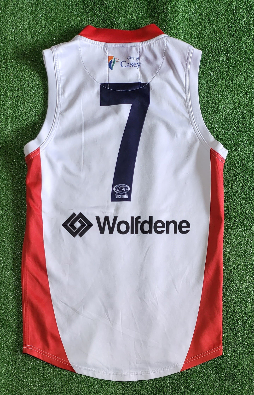 2018 Casey Demons VFL AWAY Player Issue Guernsey