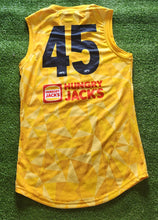 Load image into Gallery viewer, 2022 Adelaide Crows  Yellow Training Guernseys
