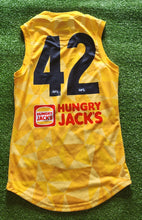 Load image into Gallery viewer, 2022 Adelaide Crows  Yellow Training Guernseys
