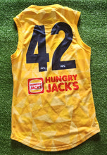 Load image into Gallery viewer, 2022 Adelaide Crows  Yellow Training Guernseys
