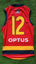 Load image into Gallery viewer, 2021 Adelaide Crows SANFL RED Player Issue Guernsey
