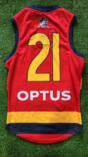 Load image into Gallery viewer, 2021 Adelaide Crows SANFL RED Player Issue Guernsey
