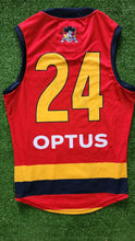 Load image into Gallery viewer, 2021 Adelaide Crows SANFL RED Player Issue Guernsey
