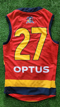 Load image into Gallery viewer, 2021 Adelaide Crows SANFL RED Player Issue Guernsey
