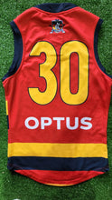 Load image into Gallery viewer, 2021 Adelaide Crows SANFL RED Player Issue Guernsey
