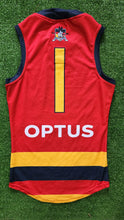 Load image into Gallery viewer, 2021 Adelaide Crows SANFL RED Player Issue Guernsey
