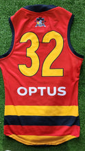 Load image into Gallery viewer, 2021 Adelaide Crows SANFL RED Player Issue Guernsey
