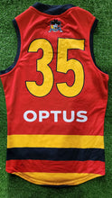 Load image into Gallery viewer, 2021 Adelaide Crows SANFL RED Player Issue Guernsey
