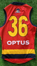 Load image into Gallery viewer, 2021 Adelaide Crows SANFL RED Player Issue Guernsey
