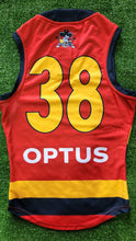 Load image into Gallery viewer, 2021 Adelaide Crows SANFL RED Player Issue Guernsey
