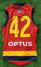 Load image into Gallery viewer, 2021 Adelaide Crows SANFL RED Player Issue Guernsey
