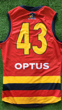 Load image into Gallery viewer, 2021 Adelaide Crows SANFL RED Player Issue Guernsey
