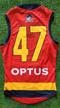 Load image into Gallery viewer, 2021 Adelaide Crows SANFL RED Player Issue Guernsey
