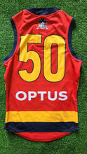 Load image into Gallery viewer, 2021 Adelaide Crows SANFL RED Player Issue Guernsey
