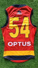 Load image into Gallery viewer, 2021 Adelaide Crows SANFL RED Player Issue Guernsey
