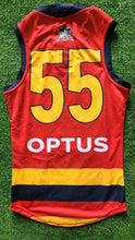 Load image into Gallery viewer, 2021 Adelaide Crows SANFL RED Player Issue Guernsey
