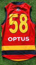 Load image into Gallery viewer, 2021 Adelaide Crows SANFL RED Player Issue Guernsey
