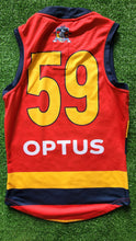 Load image into Gallery viewer, 2021 Adelaide Crows SANFL RED Player Issue Guernsey
