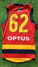 Load image into Gallery viewer, 2021 Adelaide Crows SANFL RED Player Issue Guernsey
