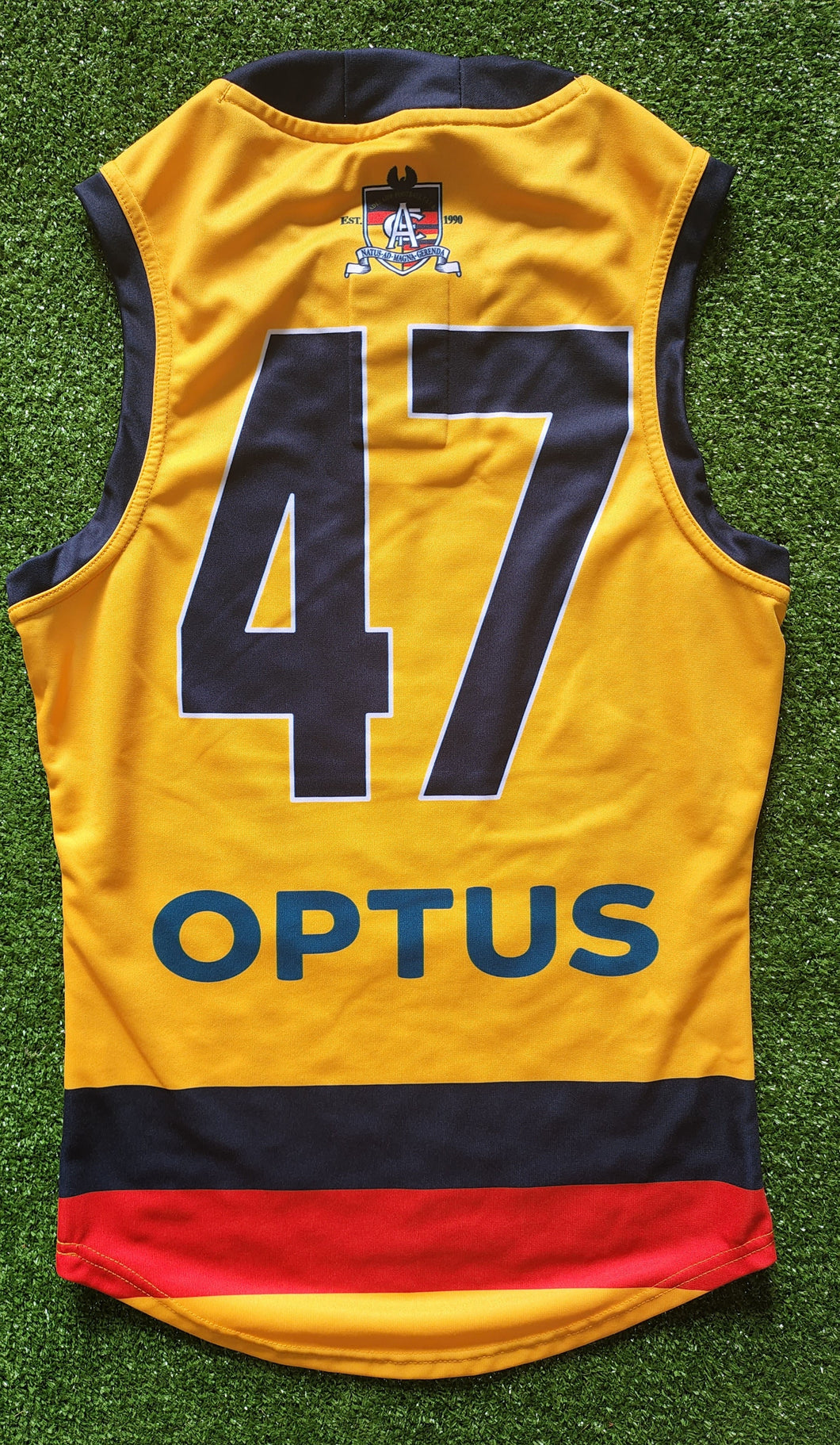 2021 Adelaide Crows SANFL YELLOW Player Issue Guernsey