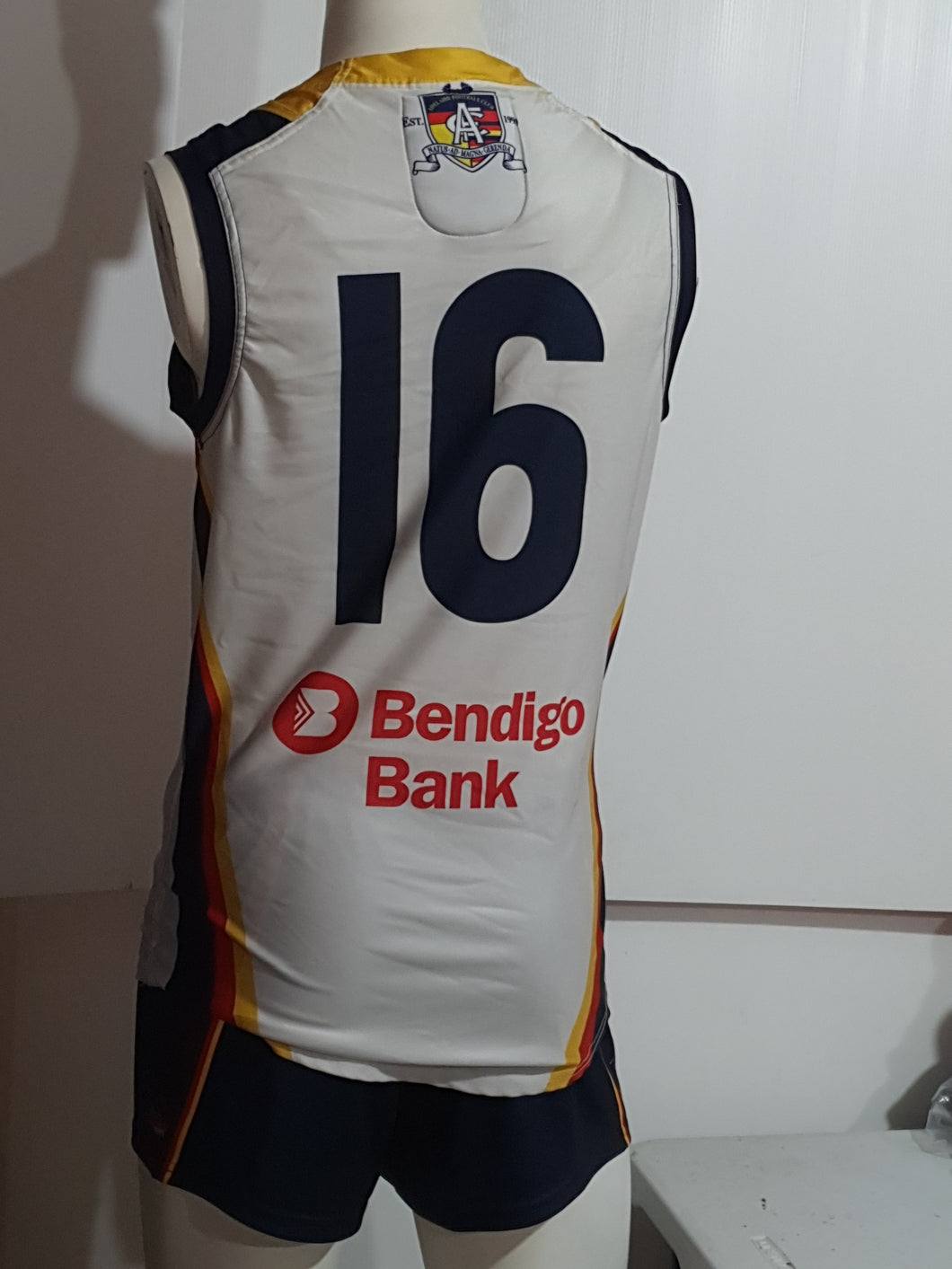 2019 Adelaide Crows SANFL HOME Player Issue Guernsey