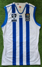 Load image into Gallery viewer, 2018 North Melbourne Kangaroos VFL AWAY Player Issue Guernsey
