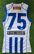 Load image into Gallery viewer, 2018 North Melbourne Kangaroos VFL AWAY Player Issue Guernsey
