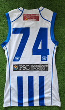 Load image into Gallery viewer, 2018 North Melbourne Kangaroos VFL AWAY Player Issue Guernsey
