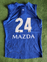 Load image into Gallery viewer, 2020 North Melbourne Kangaroos AFL TRAINING Player Issue Guernsey BLUE
