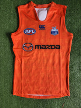 Load image into Gallery viewer, 2019 North Melbourne Kangaroos AFL TRAINING Player Issue Guernsey ORANGE
