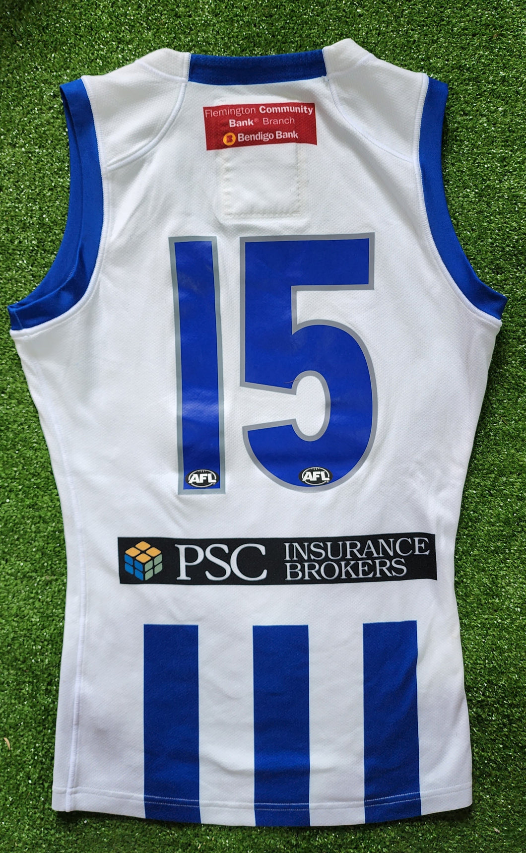 2019 North Melbourne Kangaroos VFL CLASH Player Issue Guernsey