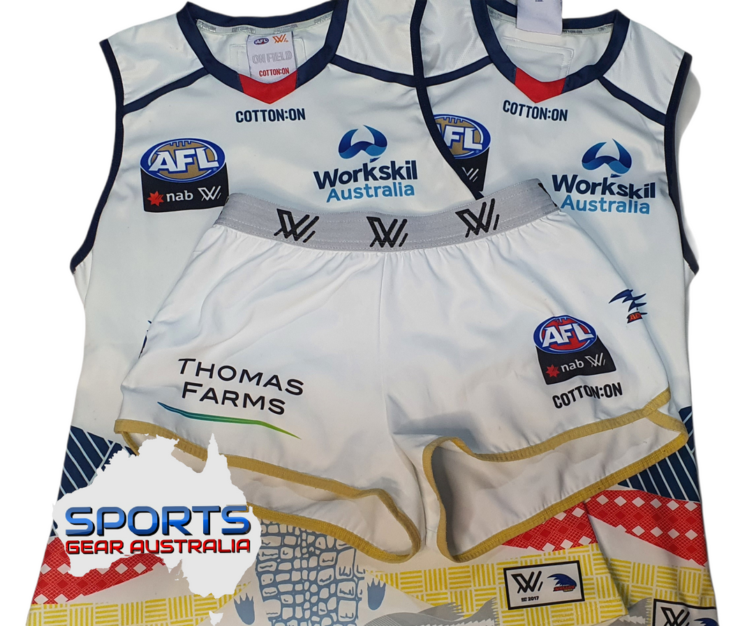 Adelaide Crows AFLW Player Issue Away Shorts MATCH WORN